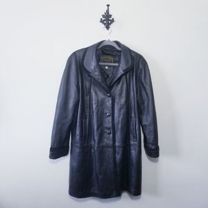 Vintage Leather Jacket Size M